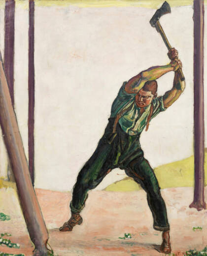 Hodlers Holzfäller | KUNSTMUSEUM LUZERN