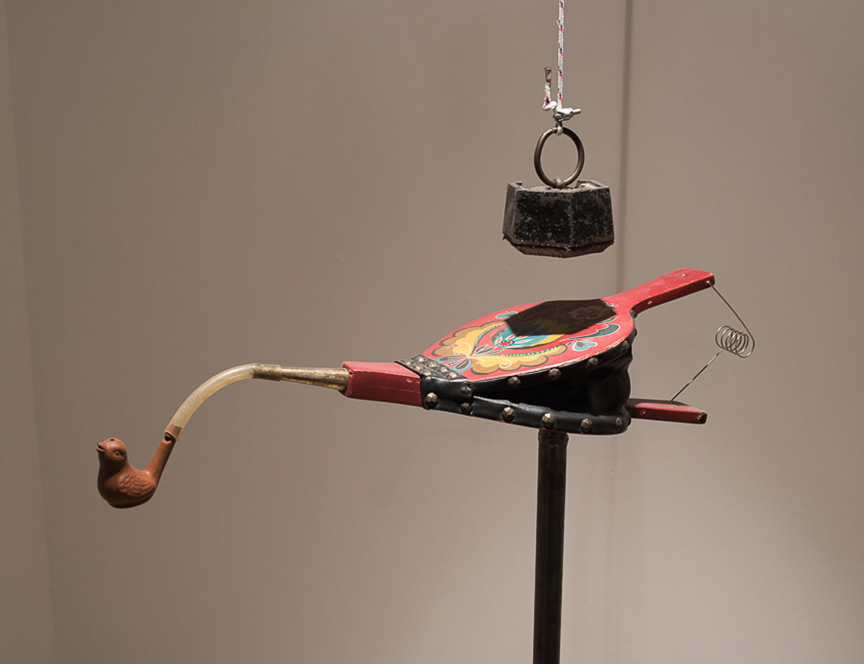 Maya Dunietz, Bird Whistle, 2016, diverse Materialien, Courtesy of the artist