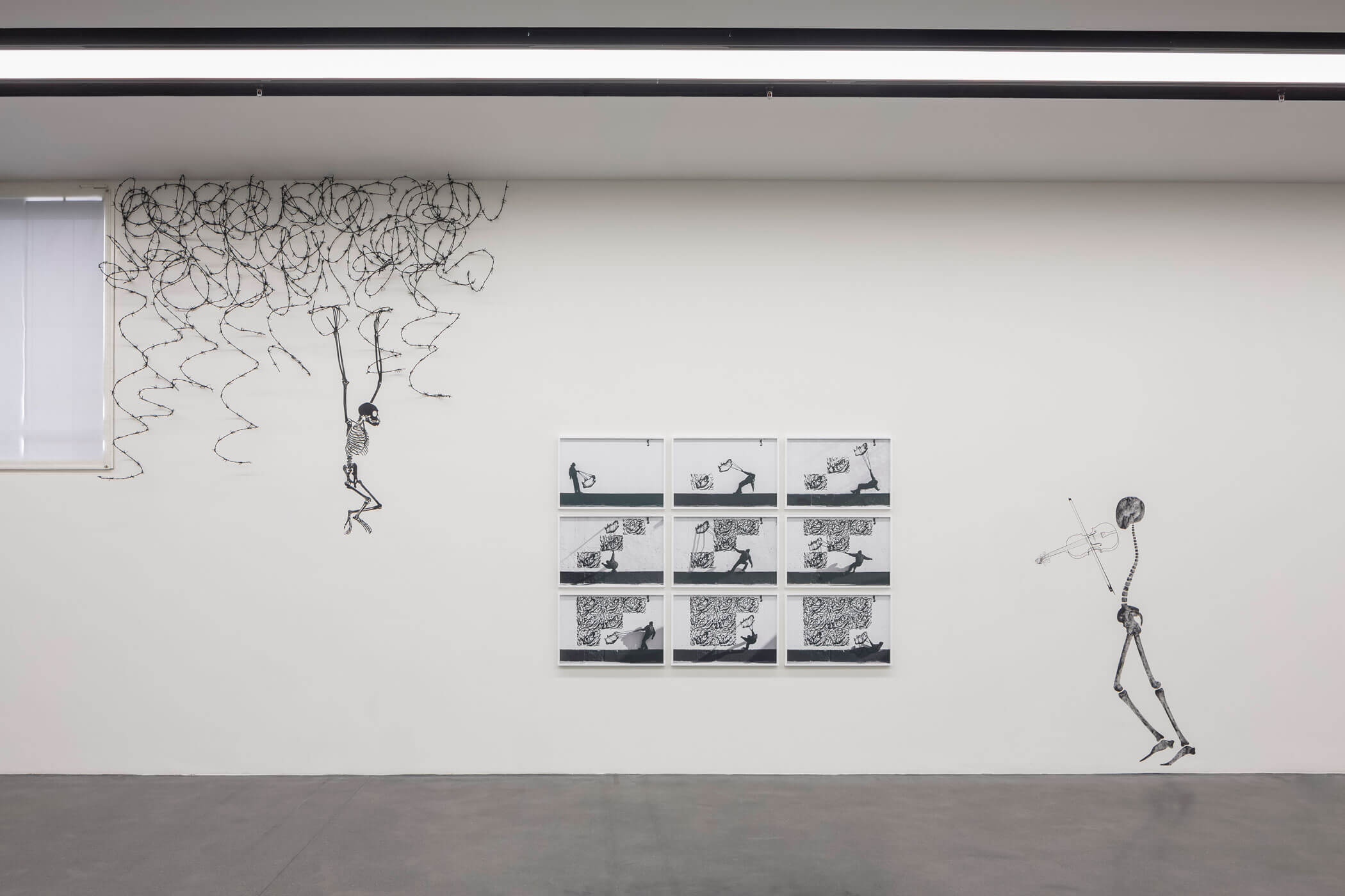 Ausstellungsansicht Rhode Works, Kunstmuseum Luzern, 2014