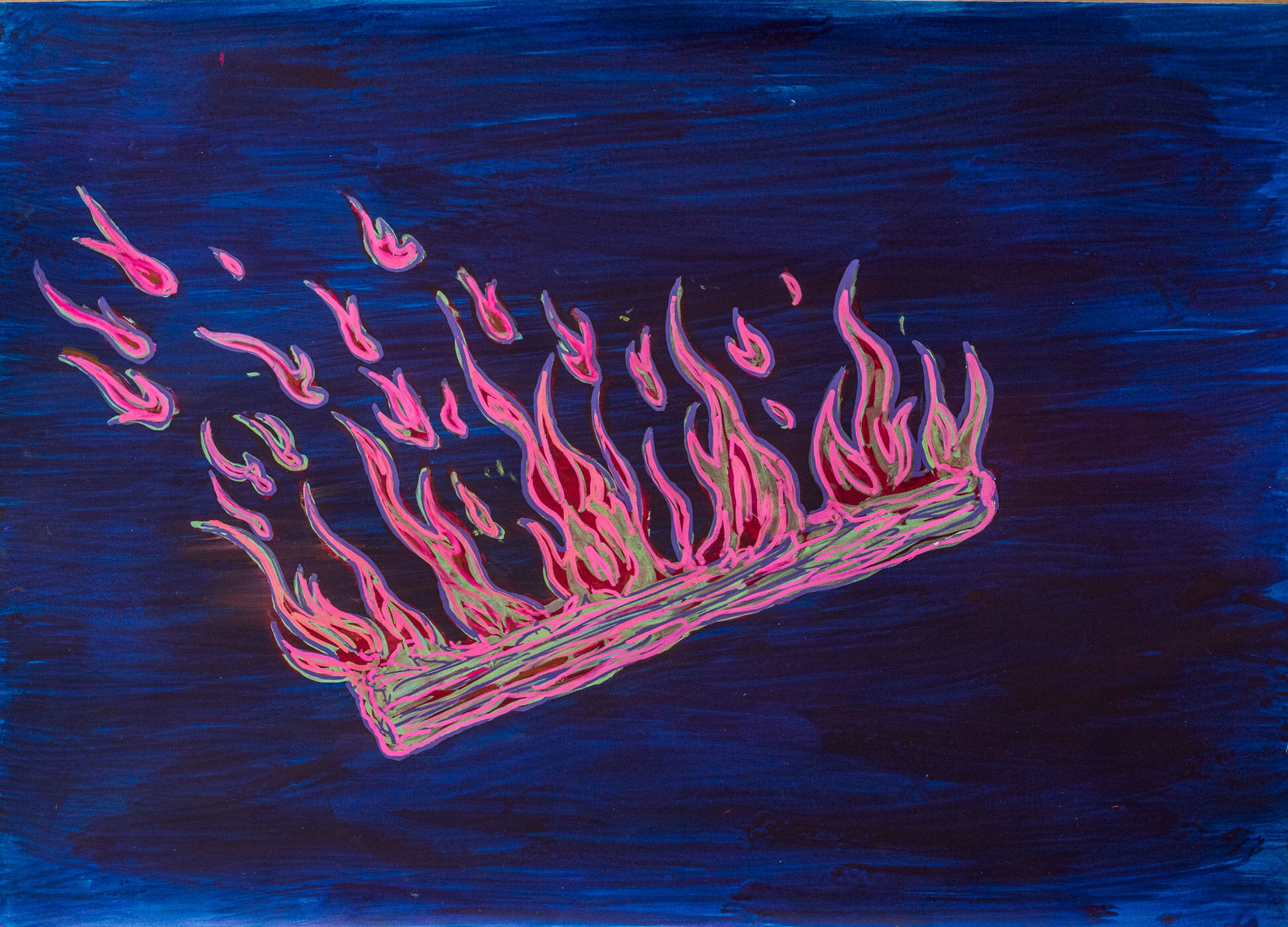 Gilles Rotzetter, Great fire falling off the sky, 2017, Courtesy of th artist