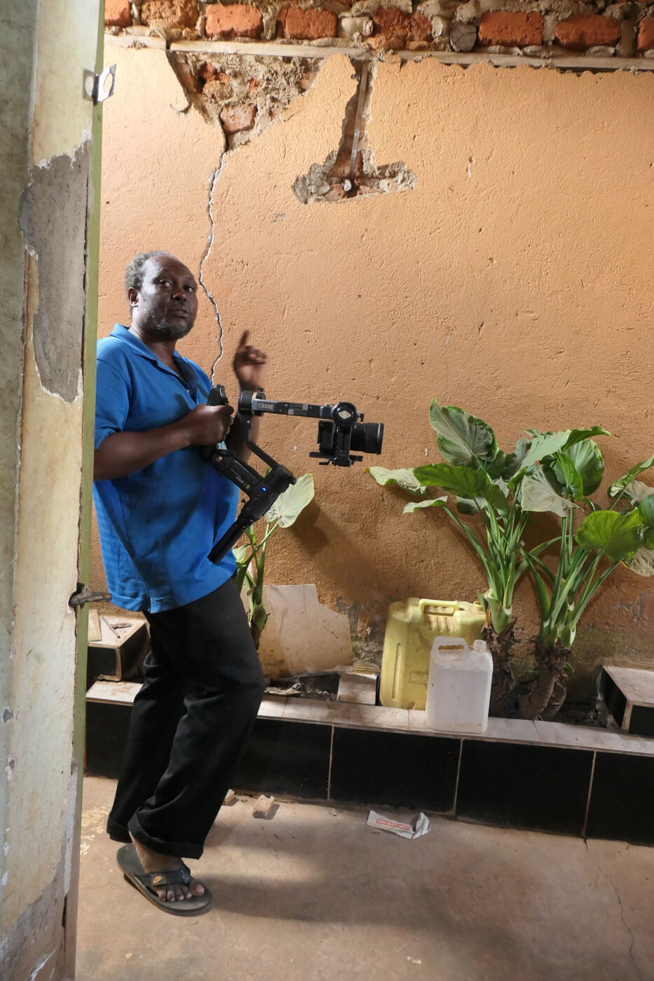 Filmproduktion in Wakaliga im Juni 2024, Courtesy of the artists